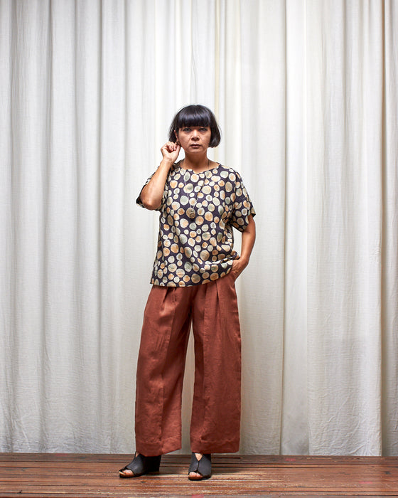 SHADOWPLAY top - Inky Bubble Tea