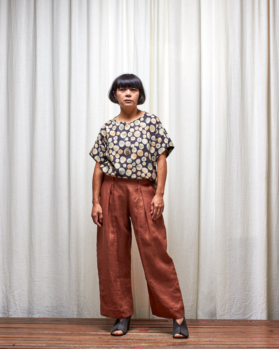 SHADOWPLAY top - Inky Bubble Tea