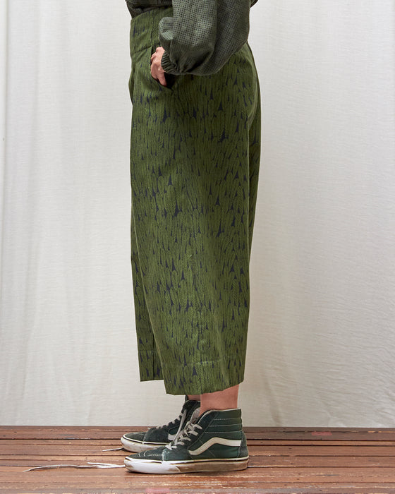 STRIKER culottes - Leafy Greens MADE-TO-ORDER