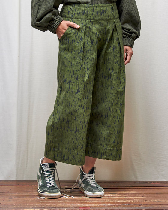 STRIKER culottes - Leafy Greens MADE-TO-ORDER