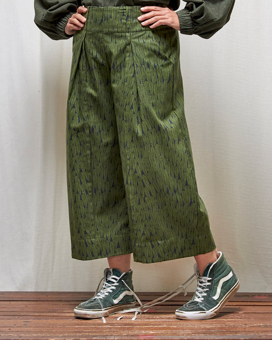 STRIKER culottes - Leafy Greens MADE-TO-ORDER