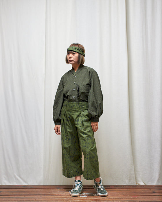 STRIKER culottes - Leafy Greens MADE-TO-ORDER