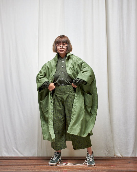 STRIKER culottes - Leafy Greens MADE-TO-ORDER