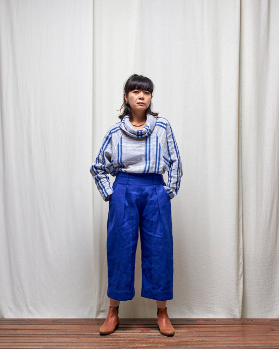 STRIKER culottes - Cobalt