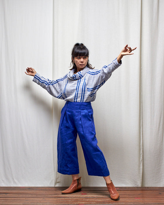 STRIKER culottes - Cobalt