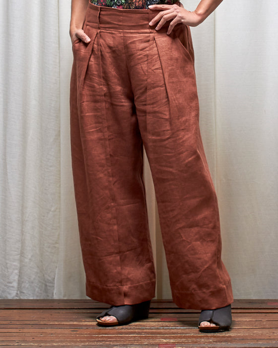 STRIKER trousers - Chestnut