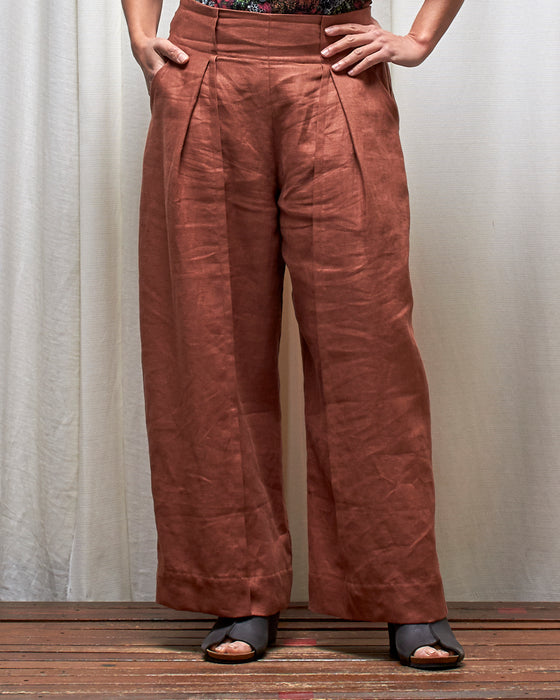 STRIKER trousers - Chestnut