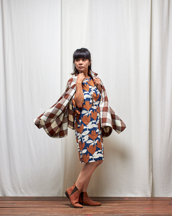 THE ADLER jacket - Chocolate Wool Plaid MADE-TO-ORDER