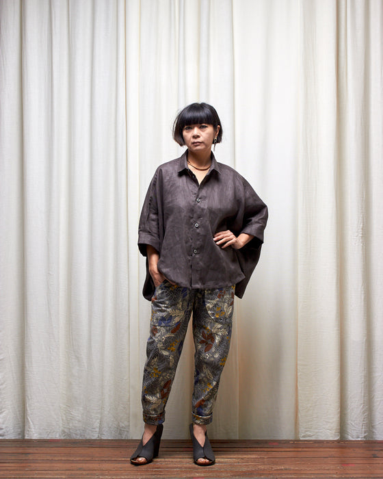THE ADLER duster dresshirt - Dark Bronze **ONLY 2 AVAILABLE**