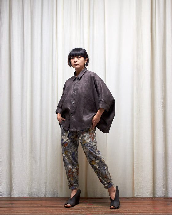 THE ADLER duster dresshirt - Dark Bronze **ONLY 2 AVAILABLE**