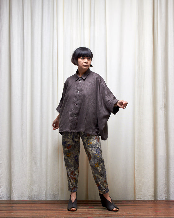 THE ADLER duster dresshirt - Dark Bronze **ONLY 2 AVAILABLE**