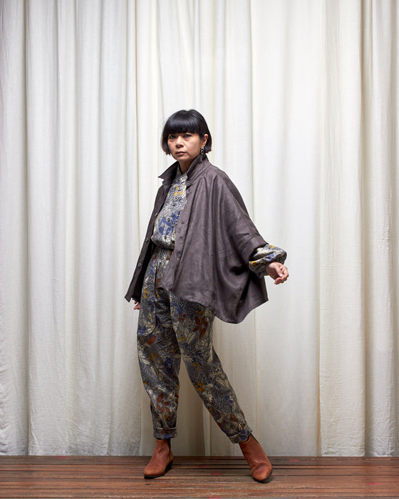 THE ADLER duster dresshirt - Dark Bronze **ONLY 2 AVAILABLE**