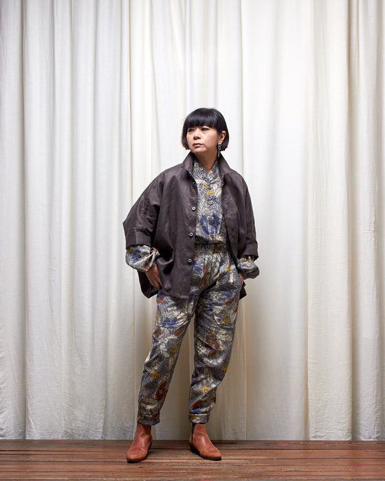 THE ADLER duster dresshirt - Dark Bronze **ONLY 2 AVAILABLE**