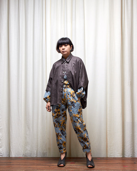 THE ADLER duster dresshirt - Dark Bronze **ONLY 2 AVAILABLE**