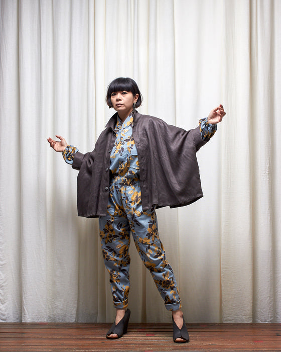 THE ADLER duster dresshirt - Dark Bronze **ONLY 2 AVAILABLE**
