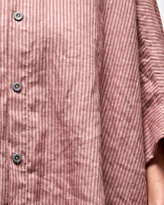 THE ADLER duster dresshirt - Musk Stripe MADE-TO-ORDER