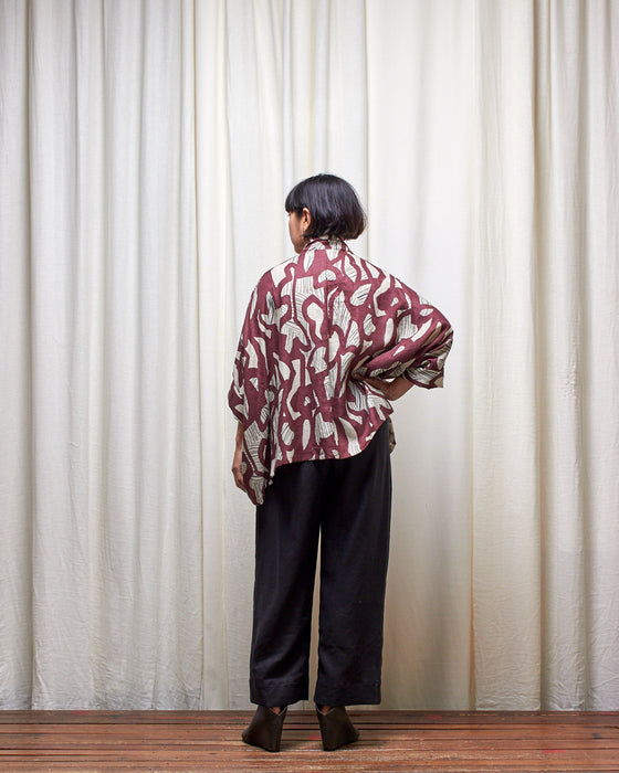 THE ADLER duster dresshirt - Redwood Tracks **ONLY 2 AVAILABLE**