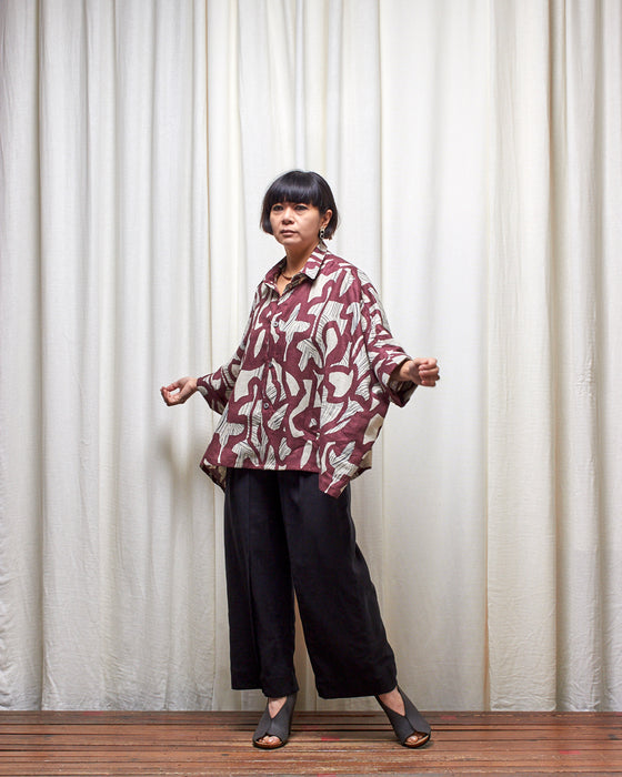 THE ADLER duster dresshirt - Redwood Tracks **ONLY 2 AVAILABLE**
