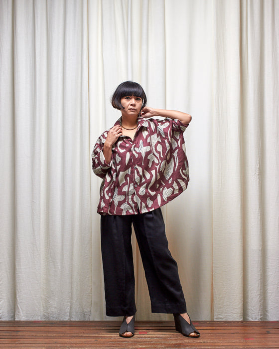 THE ADLER duster dresshirt - Redwood Tracks **ONLY 2 AVAILABLE**