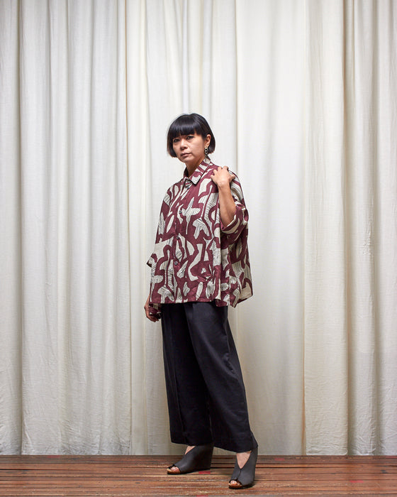 THE ADLER duster dresshirt - Redwood Tracks **ONLY 2 AVAILABLE**