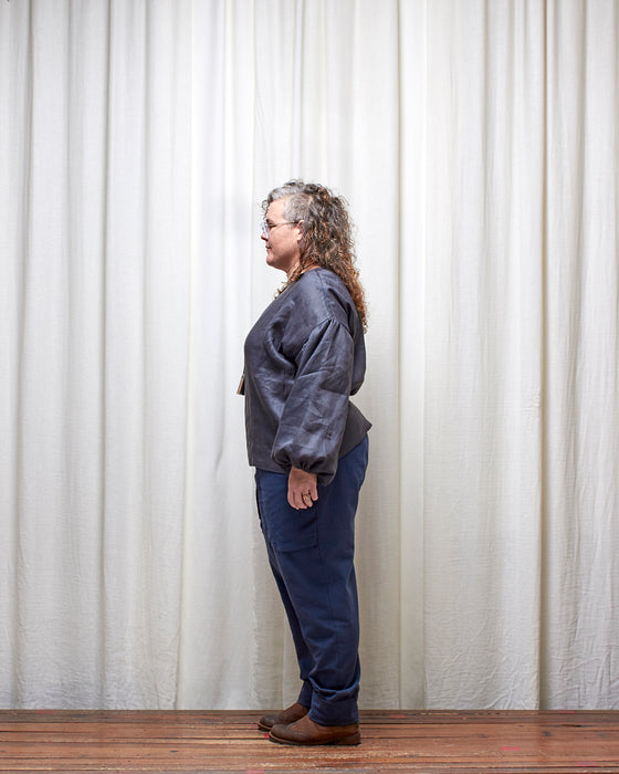 THE BOTANIST top - Deep Russian Blue