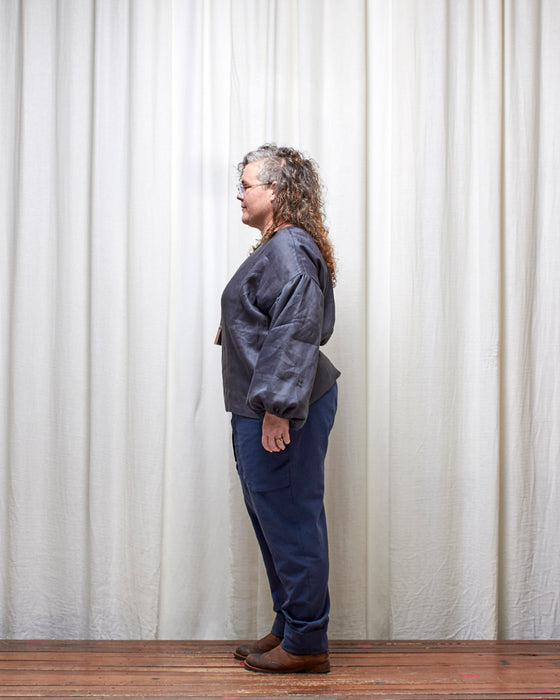 THE BOTANIST top - Deep Russian Blue