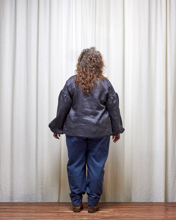 THE BOTANIST top - Deep Russian Blue