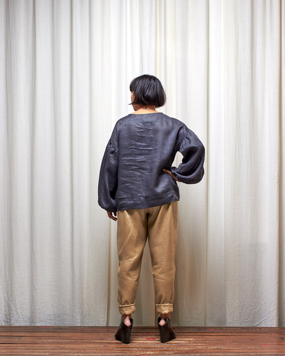 THE BOTANIST top - Deep Russian Blue