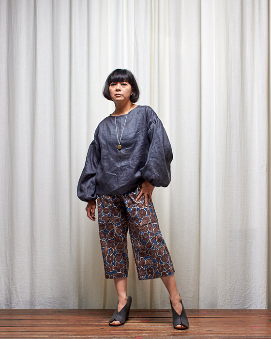 THE BOTANIST top - Deep Russian Blue