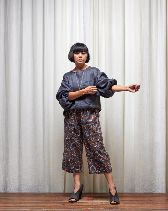 THE BOTANIST top - Deep Russian Blue