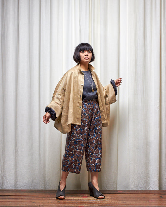 THE BOTANIST top - Deep Russian Blue