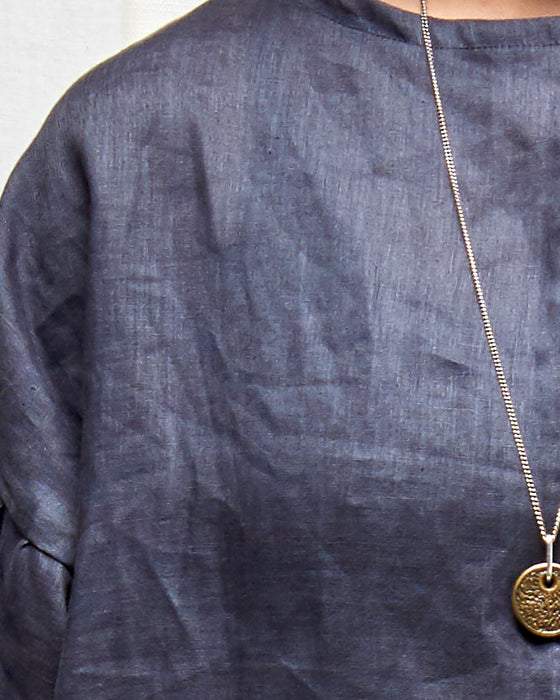 THE BOTANIST top - Deep Russian Blue