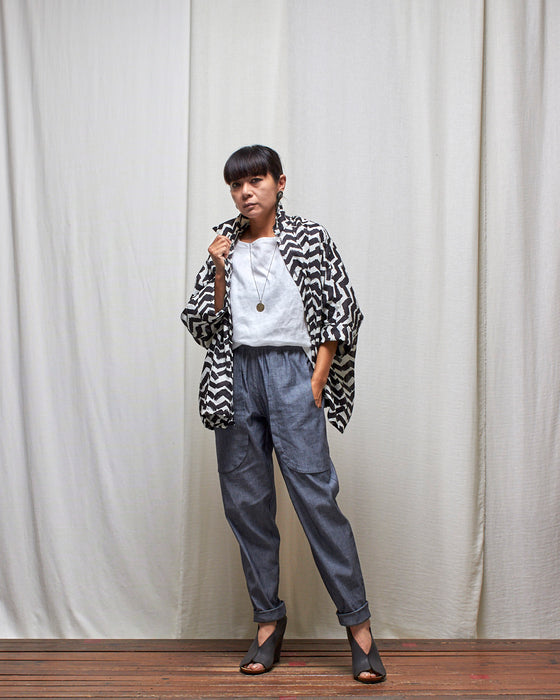 THE BOTANIST top - White MADE-TO-ORDER
