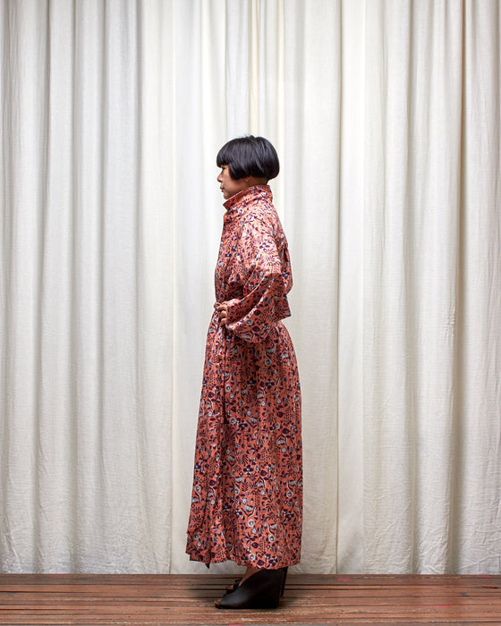 THE COLLECTOR dress - Pomelo Plum Flora MADE-TO-ORDER