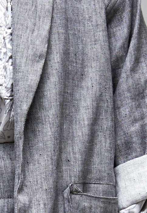 THE MONACO jacket - Charcoal Melange LUCKY LAST