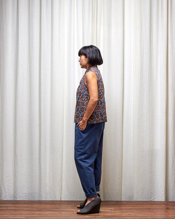 THE NARRATOR top - Mocha Seed Flowers