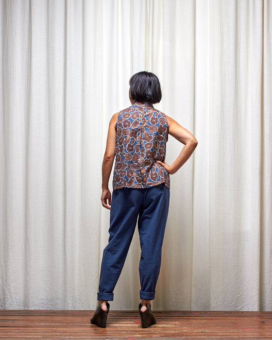 THE NARRATOR top - Mocha Seed Flowers