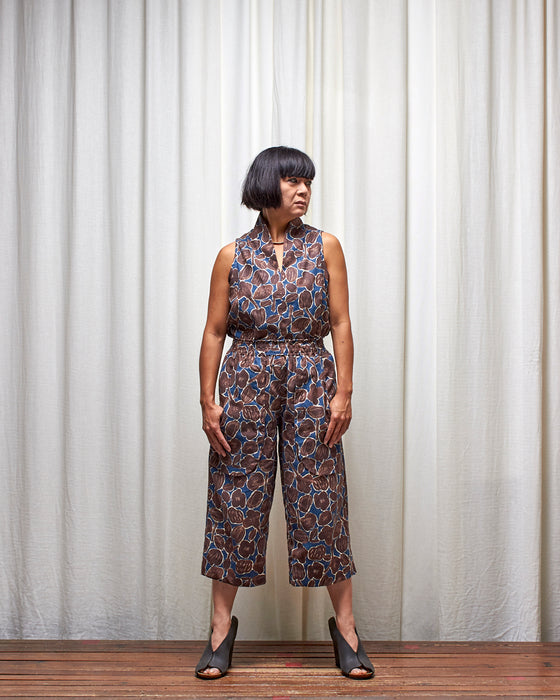 THE NARRATOR top - Mocha Seed Flowers