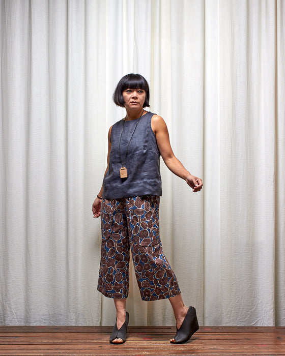 THE WRITER top - Deep Russian Blue