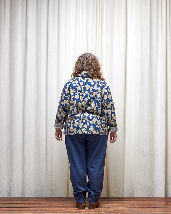 TRIPLE JUMP jumper - Blue Evergreen Blooms