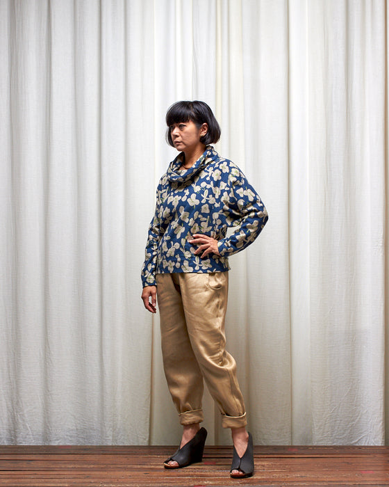 TRIPLE JUMP jumper - Blue Evergreen Blooms