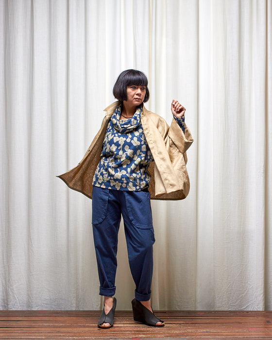 TRIPLE JUMP jumper - Blue Evergreen Blooms