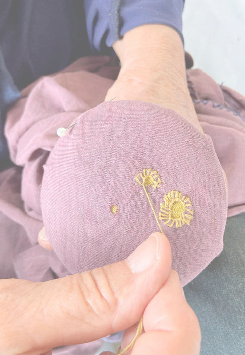 WORKSHOPS SYDNEY - Kintsugi for Clothing: Mending with Gold Threads