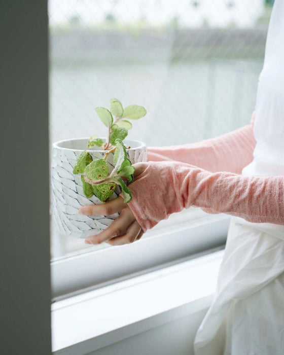 Linen Arm Covers - Long
