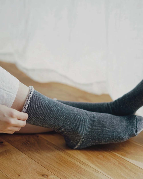 LOUNGE socks - Silk Cotton