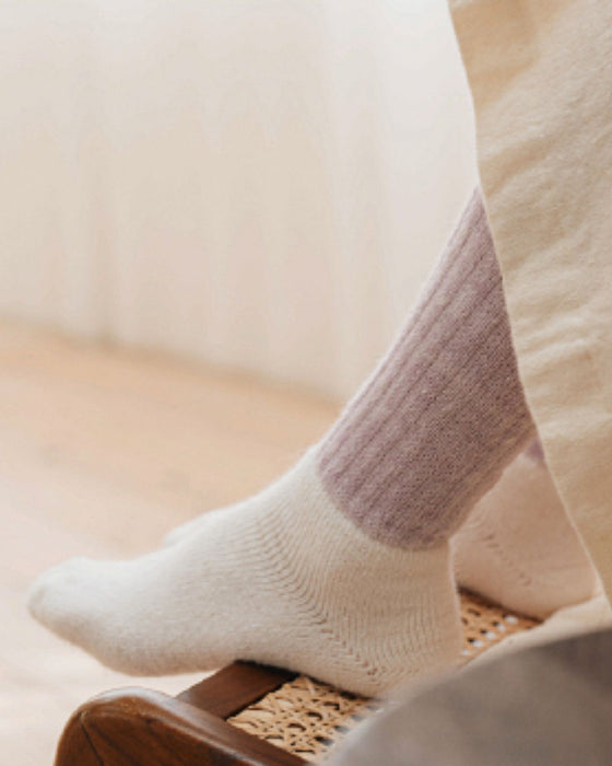 OSLO socks - Mohair Wool Pile