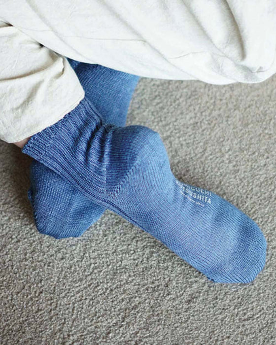 PRAHA socks - Linen Ribbed