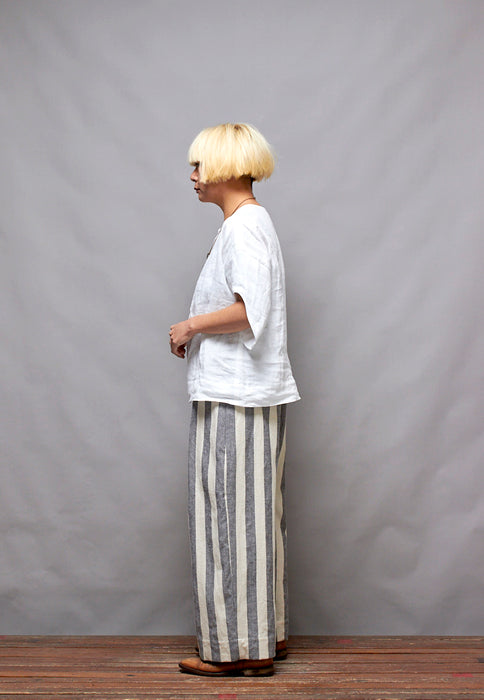AVATAR top - White Linen LUCKY LAST