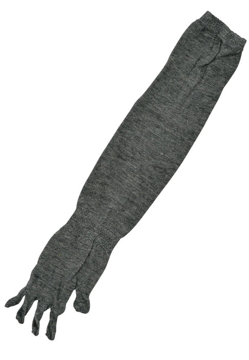 Linen Fingerless Arm Covers - Long