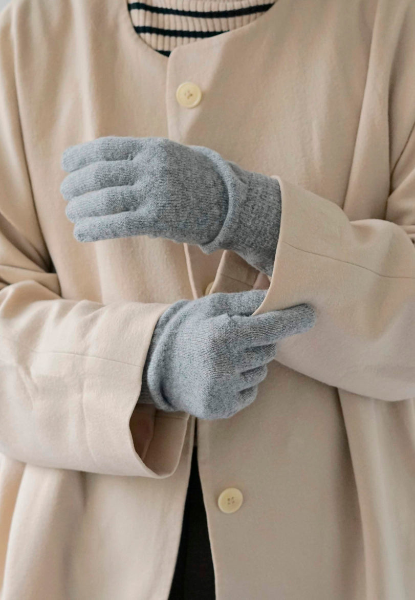 evam eva   cashmere seamless gloves